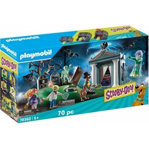 Építőjáték Playmobil 70362 Scooby-Doo! Kaland a temetőben