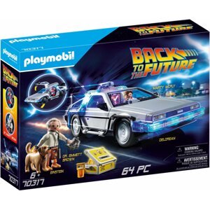 Építőjáték Playmobil 70317 Back to the Future DeLorean