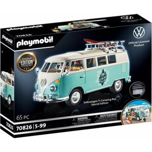 Építőjáték Playmobil 70826 Volkswagen T1 kempingbusz - Speciális kiadás