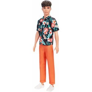 Játékbaba Barbie modell Ken - Virágos ing