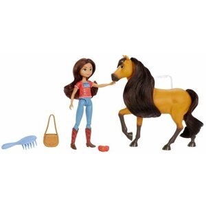 Játékbaba Szilaj baba lóval - Lucky és Szilaj