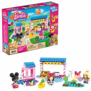 Építőjáték Mega Construx Barbie termelői piac