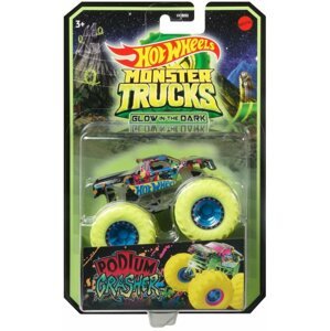 Játék autó Hot Wheels Monster Trucks Sötétben világító