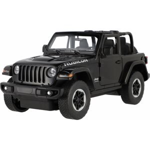 Távirányítós autó Teddies Jeep Wrangler Rubicon RC autó fekete 2,4 GHz