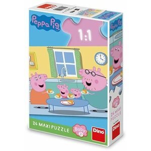 Puzzle Peppa Pig ebéd 24 maxi puzzle
