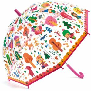 Esernyő gyerekeknek Djeco Gyönyörű dizájnos esernyő - Erdő
