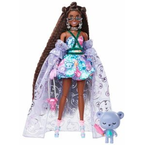 Játékbaba Barbie Extra Divatbaba - Mackós Look