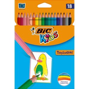 Színes ceruza BIC Tropicolors 18 szín