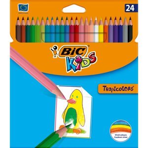 Színes ceruza BIC Tropicolors 24 szín