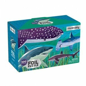 Puzzle Fólia puzzle - Cápák (100 db)
