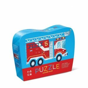Puzzle Mini puzzle - Tűzoltókocsi (12 db)