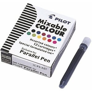 Cserepatron Pilot Parallel Pen assort utántöltő, 2 csomag