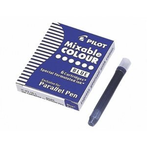 Cserepatron Pilot Parallel Pen utántöltő, kék, 2 csomag