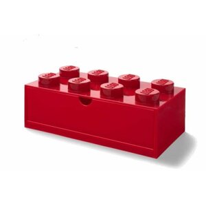 Tároló doboz LEGO asztali doboz 8 fiókkal