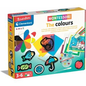Interaktív játék MONTESSORI A színek felfedezése