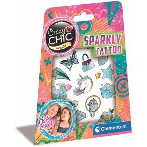 Lemosható tetoválás Clementoni SPARKLY TATTOO Tetoválás