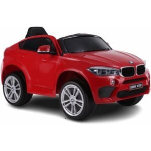Elektromos autó gyerekeknek BMW X6M NEW - egyszemélyes, piros