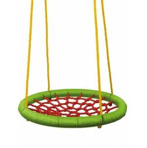 Hinta Woody Fészekhinta (átmérő 83 cm) - zöld-piros