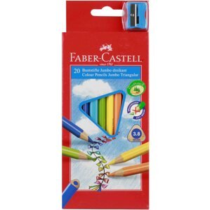 Színes ceruza Faber-Castell Jumbo színes ceruza készlet - 20 db
