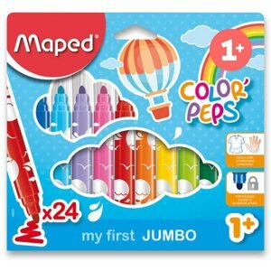 Filctoll Maped Color Peps Jumbo, 24 szín