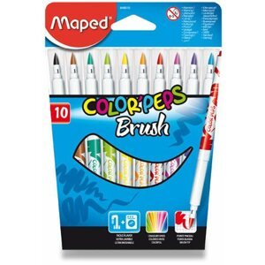 Filctoll Fixy Maped Color Peps Brush, 10 szín