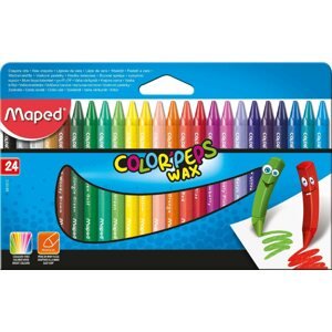 Színes ceruza Maped Color Peps Wax, 24 szín