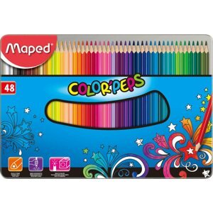Színes ceruza Maped COLOR`PEPS színes ceruza készlet, 48 db/doboz