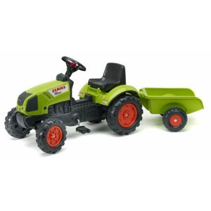 Pedálos traktor Claas Arion 410 zöld