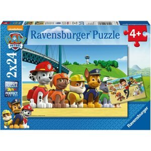 Puzzle Ravensburger 90648 Mancs őrjárat: Bátor kutyák