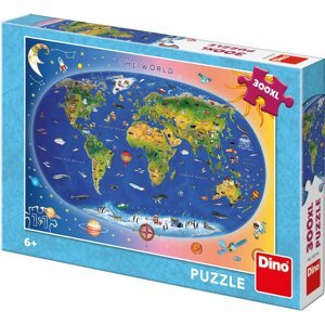 Puzzle Gyermek térkép