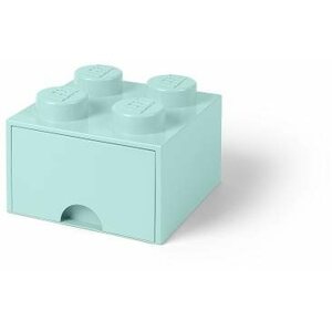 Tárolódoboz LEGO 4 tárolódoboz - aqua
