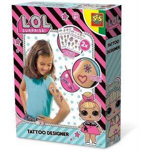 Tetoválás matrica L. O. L. - tetoválások lányoknak