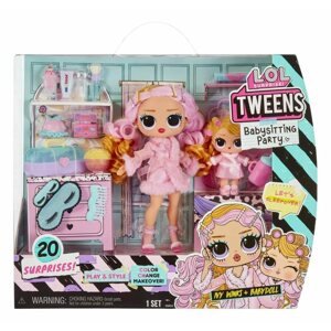 Játékbaba L.O.L. Surprise! Tweens - Pizsamaparti Ivy Winks-el + Babydoll