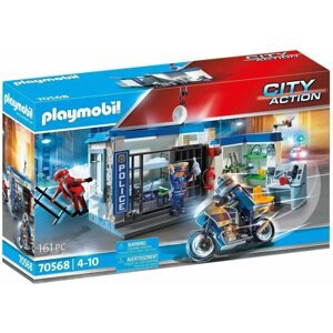 Építőjáték Playmobil 70568 Rendőrség: Menekülés a börtönből