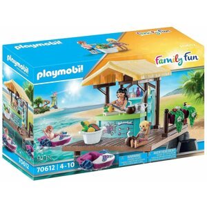 Építőjáték Playmobil Vízibicikli kölcsönző italstanddal