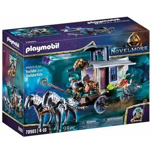 Építőjáték Playmobil Violet Vale - A varázsló szekere