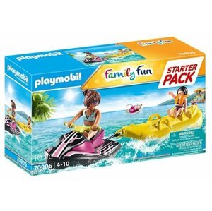 Építőjáték Playmobil Starter Pack Aqua Scooter és banánhajó
