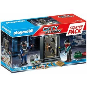 Építőjáték Playmobil Starter Pack páncélterem rabló