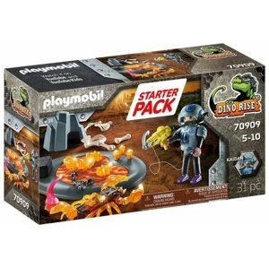 Építőjáték Playmobil 70909 Starter Pack Dino Rise Tűzskorpió