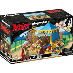 Építőjáték Playmobil Asterix: Tábornokok sátra