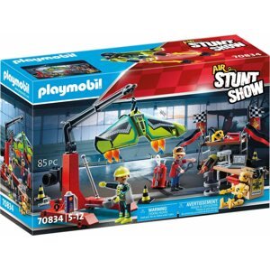 Építőjáték Playmobil Air Stuntshow Szervizállomás
