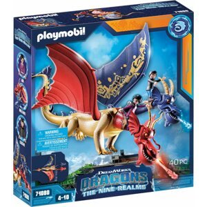 Építőjáték Playmobil Dragons: The Nine Realms - Wu & Wei és Jun