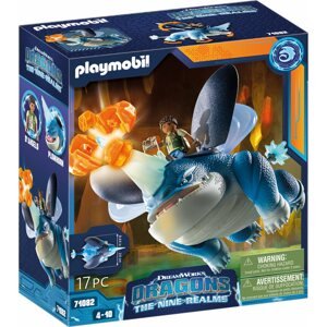 Építőjáték Playmobil Dragons: The Nine Realms - Plowhorn & D'Angelo