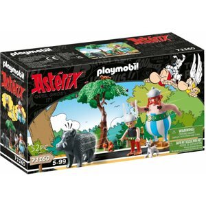 Építőjáték Playmobil Asterix: Vaddisznó vadászat