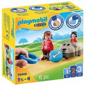 Építőjáték Playmobil 70406 Guruló kiskutyám