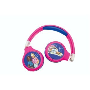 Vezeték nélküli fül-/fejhallgató Lexibook Összecsukható vezeték nélküli Bluetooth fejhallgató Barbie