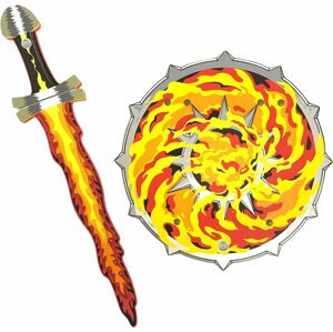 Játékfegyver Liontouch tűzkészlet - kard és pajzs