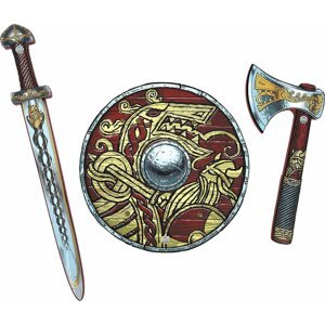 Játékfegyver Liontouch Viking szett - Kard, pajzs és fejsze