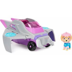 Játék autó Mancs őrjárat Aqua jármű Skye figurával
