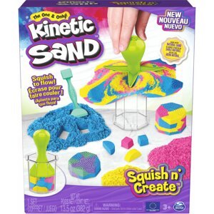 Kinetikus homok Kinetic Sand Tégelyes modellező készlet